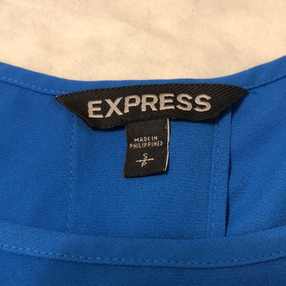 Express sleeveless top with open split back S - Picture 3 of 3